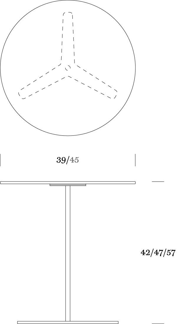 MOX Круглый журнальный столик из мдф sun-id-1435067 - Вид №15
