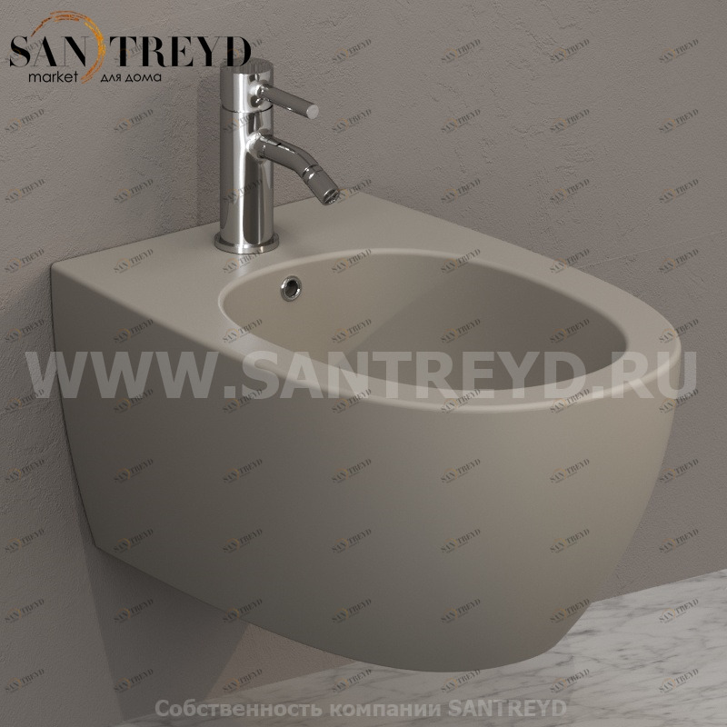 MDS09GH Биде подвесное 4ALL Ceramica Globo