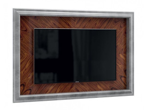 Настенный деревянный шпон фиксированный монитор/ТВ стенд