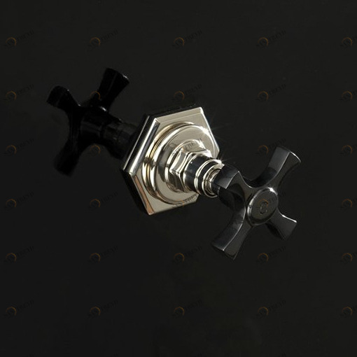 Кран запорный “COLD ” ADJBCS1160C/NK Devon Devon JUBILEE BLACK CROSS Devon&Devon ADJBCS1160CNK