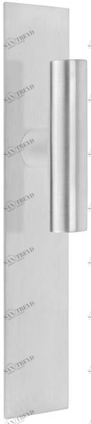 Formani Ручка из нержавеющей стали на пластине Inc 3601d024inxx0f