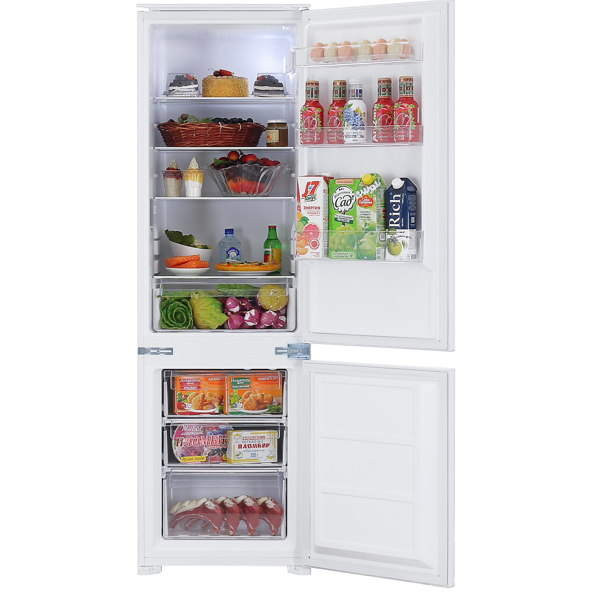 9089398 Встраиваемый холодильник DEXP BIB2-25AHA STDN-0093166 - Вид №6