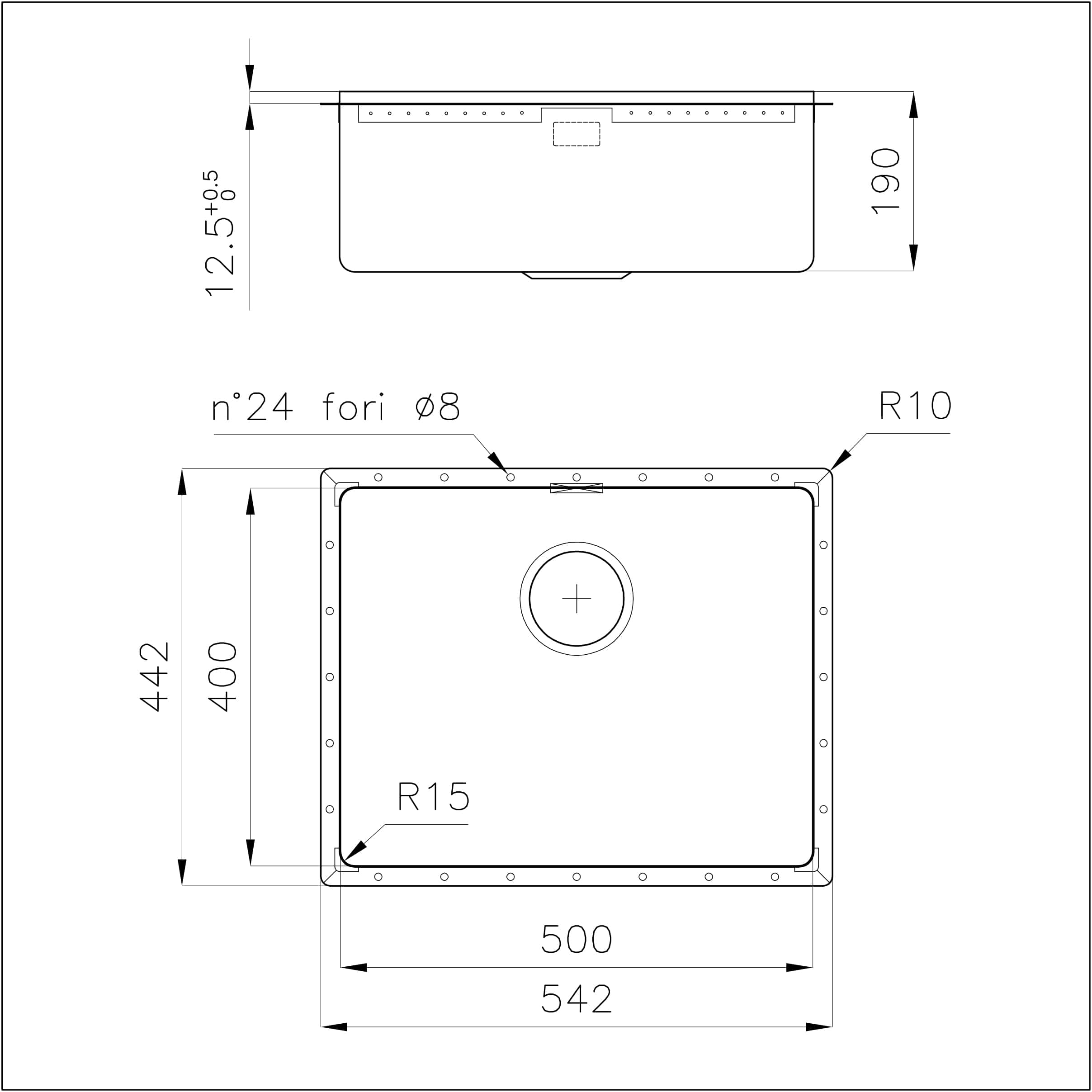 4155856 Раковина Phantom Edge Vintage Gun Metal - 4155 856 Fosterspa  - Вид №1