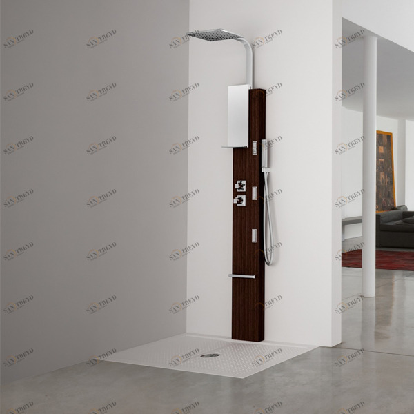 Душевая колонна GLAMM 1 Novellini GLAMM цвета тик GLAM1VMT