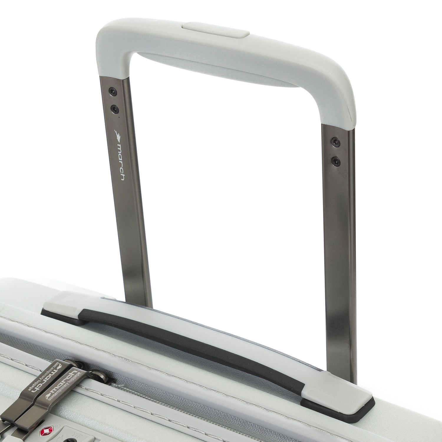 M1200-18-52F Чемодан M1200*52F Cabin Laptop March Gotthard Metallic  - Вид №7