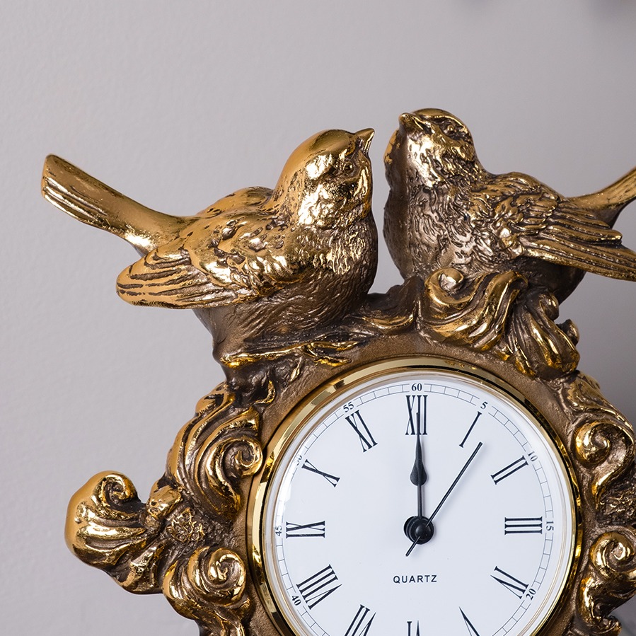 43012 Часы настольные Нежность Бронза BOGACHO 4627163961656 - Вид №4