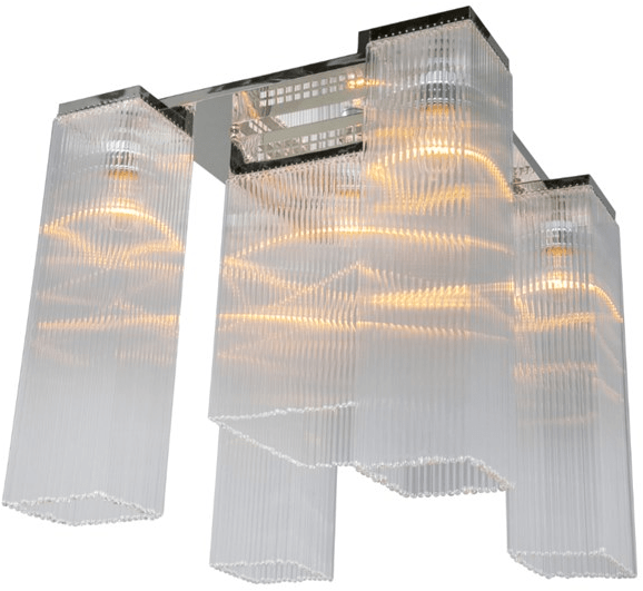 Patinas Lighting Никелевый потолочный светильник ручной работы Hoffmann sun-id-1471301 - Вид №2