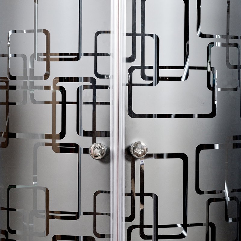 ЕМ1512 L N LED с гм. Душевая кабина DETO Серия EM BМ4510 N LED BLACK - Вид №13