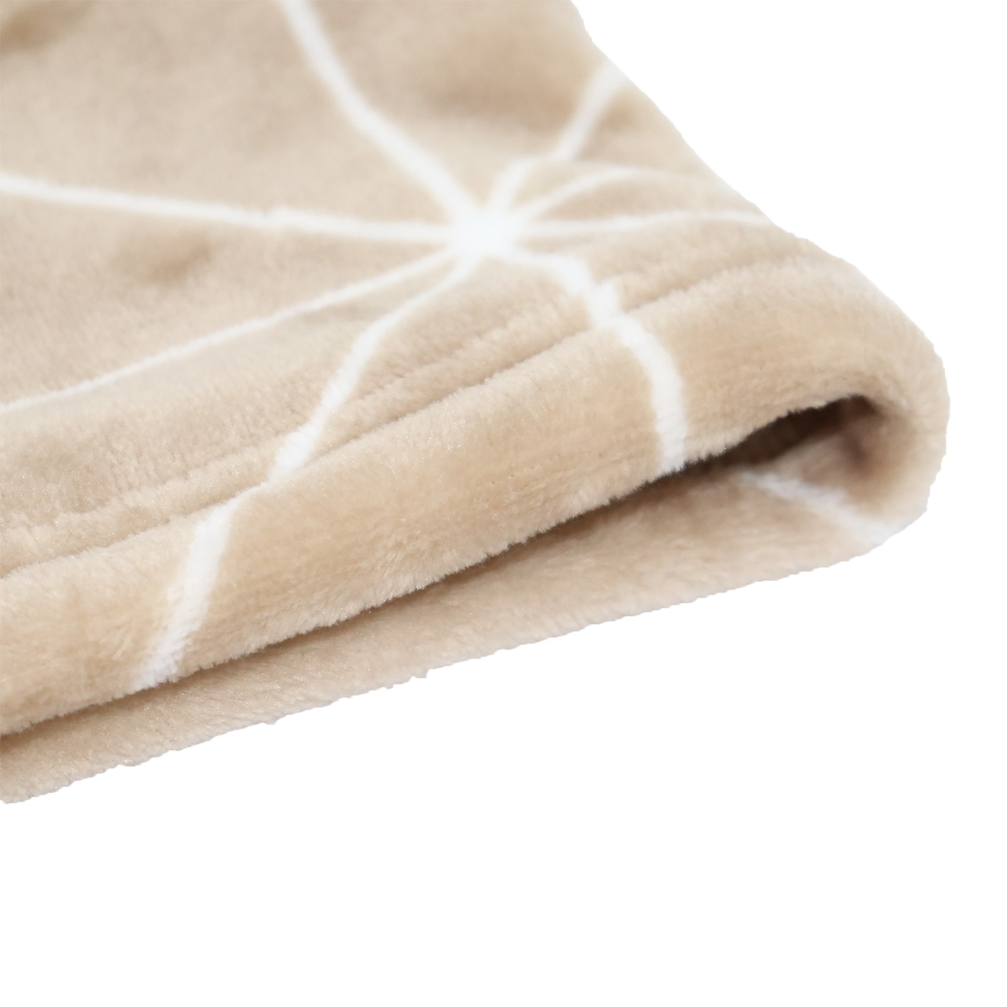 82553694 Плед «Арго» 200x220 см микрофибра цвет бежевый Santreyd  - Вид №2