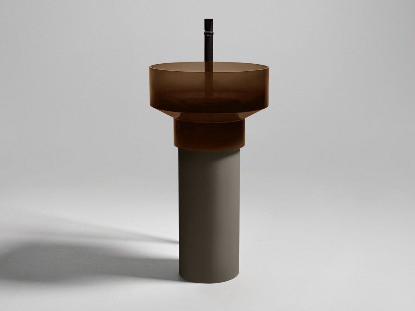 Круглая отдельно стоящая раковина из Cristalmood® и Colormood Antoniolupi Borghi ARCH-00108197 - Вид №1