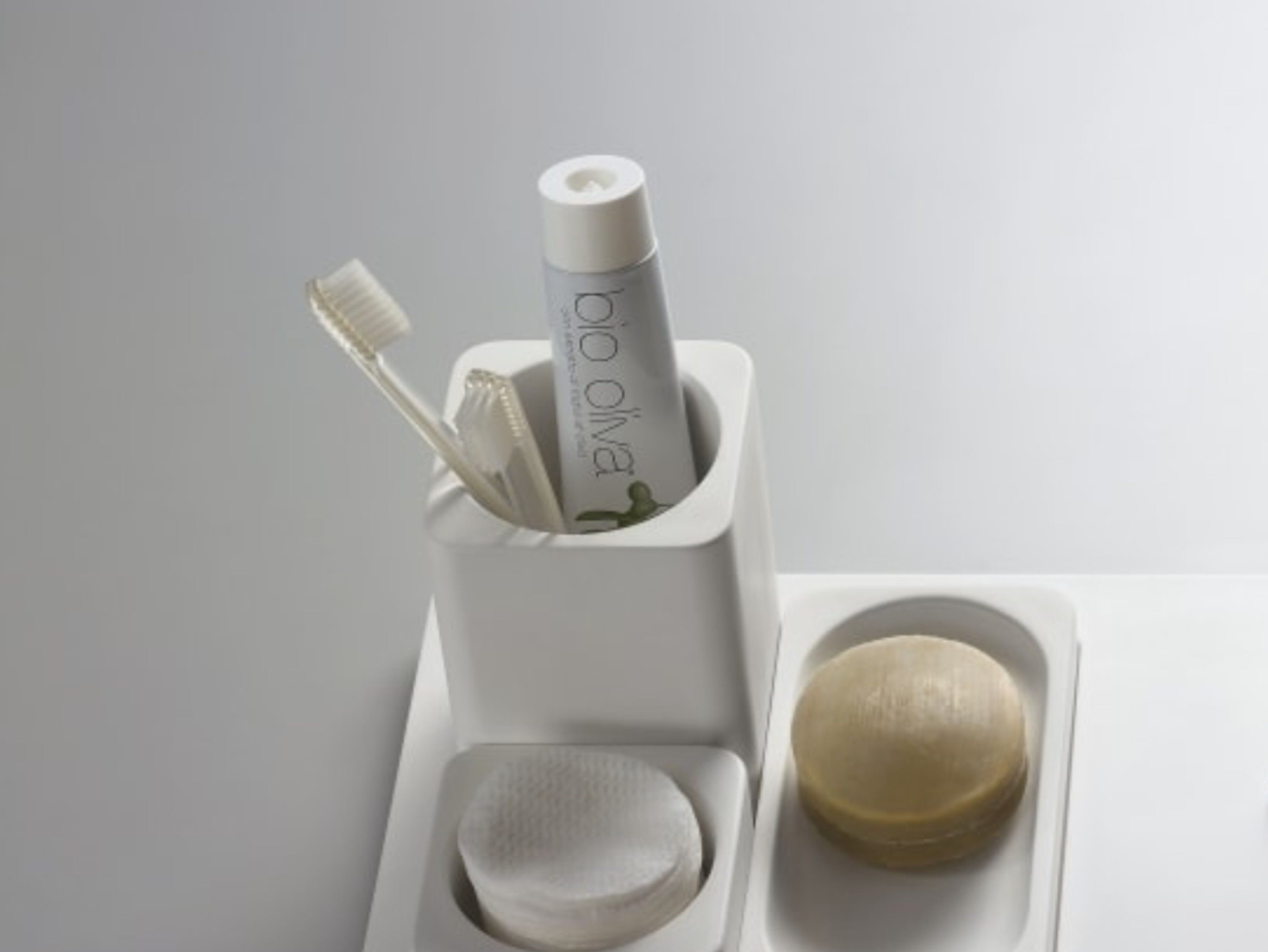 Подставка для зубных щеток из Cristalplant® Agape Surf ARCH-00022768 - Вид №1