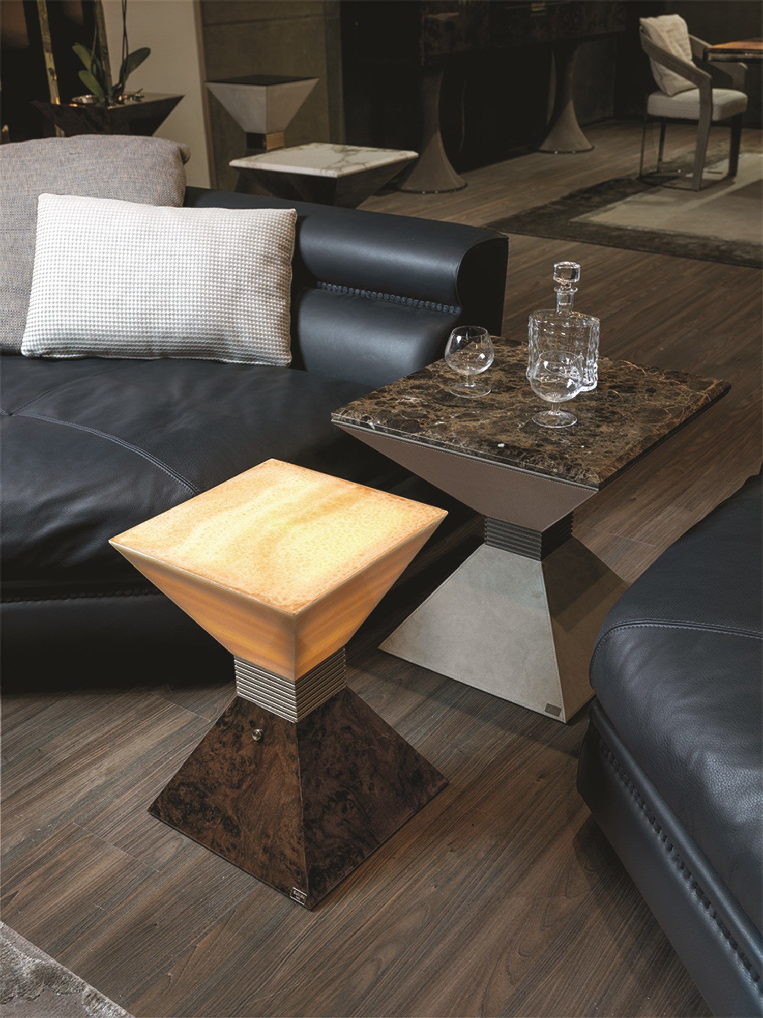 Деревянный журнальный столик для гостиной Longhi Loveluxe 2017-Essence collection ARCH-00091573 - Вид №2