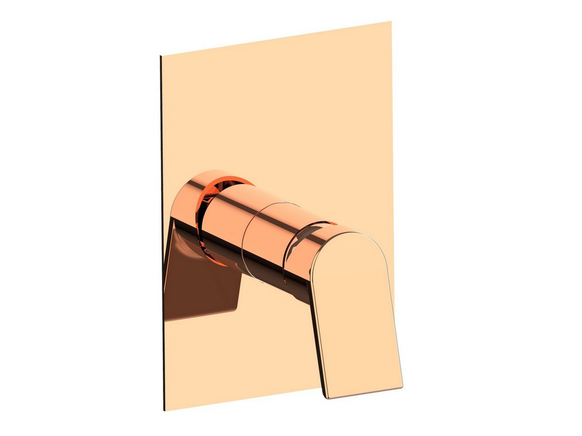 Смеситель для душа с одним отверстием с пластиной Rubinetterie Frattini Gintonic ARCH-00078489