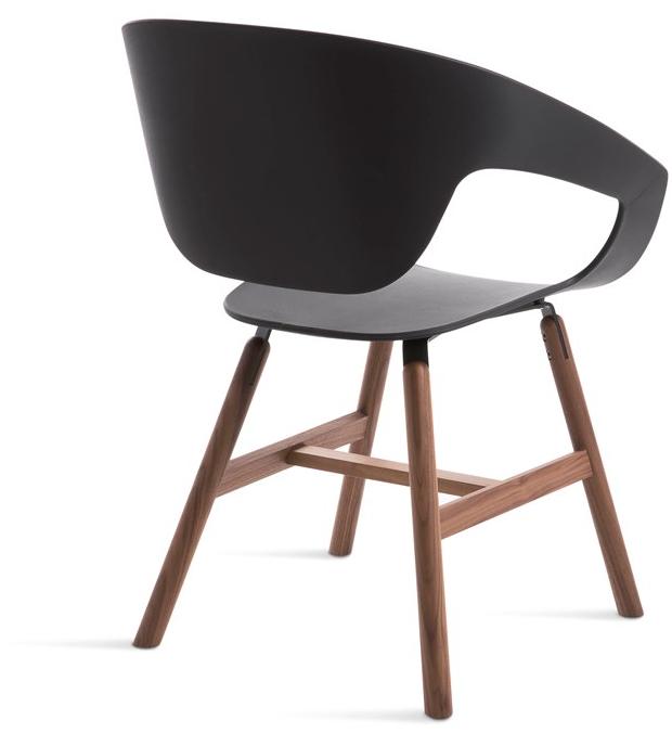 Casamania & Horm Стул из полипропилена и дерева с подлокотниками Vad sun-id-1437628 - Вид №2