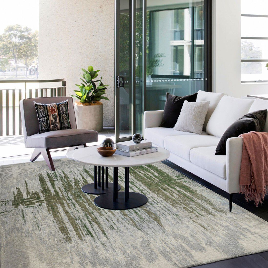 Прямоугольный ковер с рисунком Ademi Essential ARCH-00043392 - Вид №3