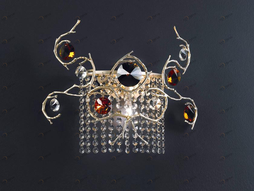 Serip Галогенный бра из бронзы с кристаллами Diamond Ap1411/2