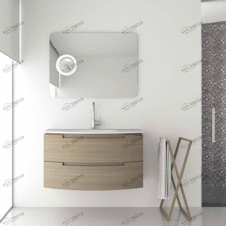 MOON 6 Комплект мебели cm 100 Berloni Bagno 43215