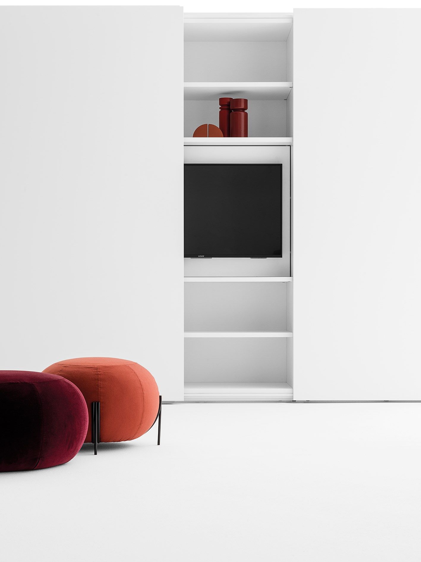 Шкаф с открывающейся ТВ-стойкой Caccaro ARCH-00106408 - Вид №3