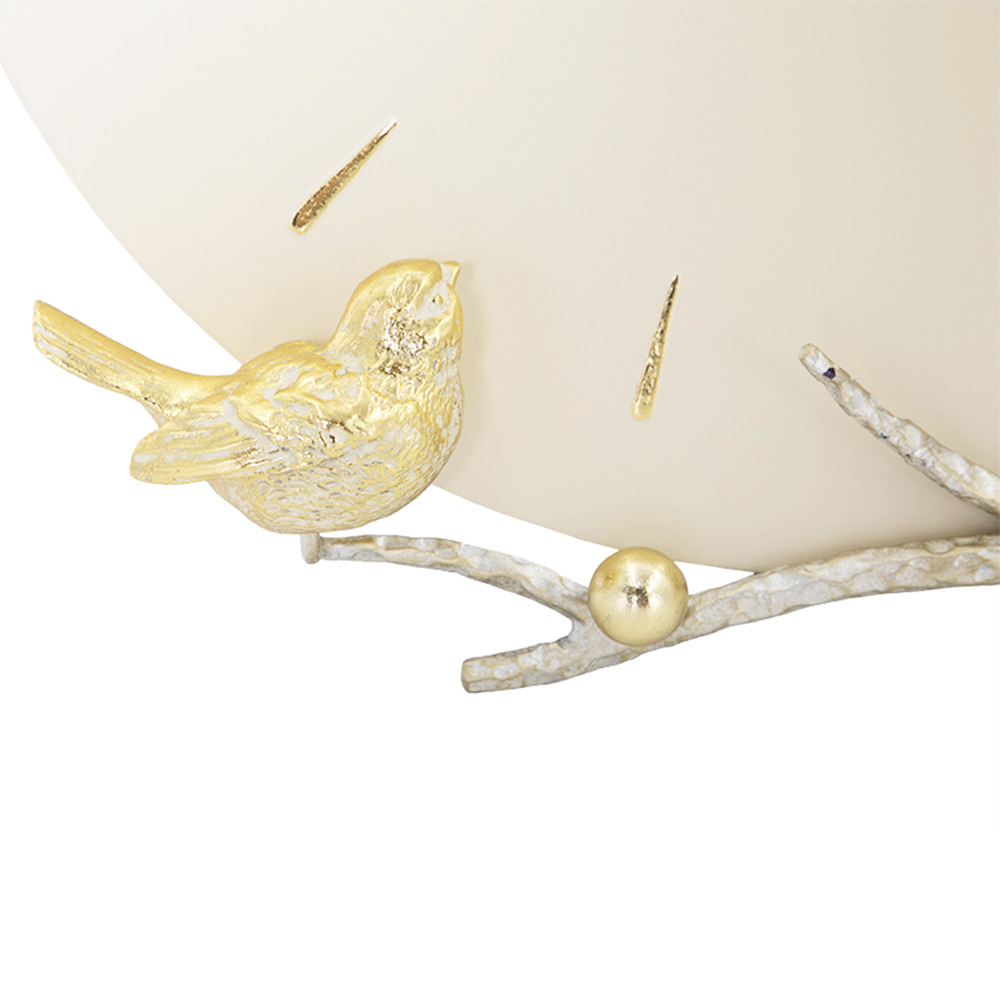 45018 Часы настенные Терра Бранч Айвори Мраморное Золото BOGACHO 4627179656577 - Вид №2