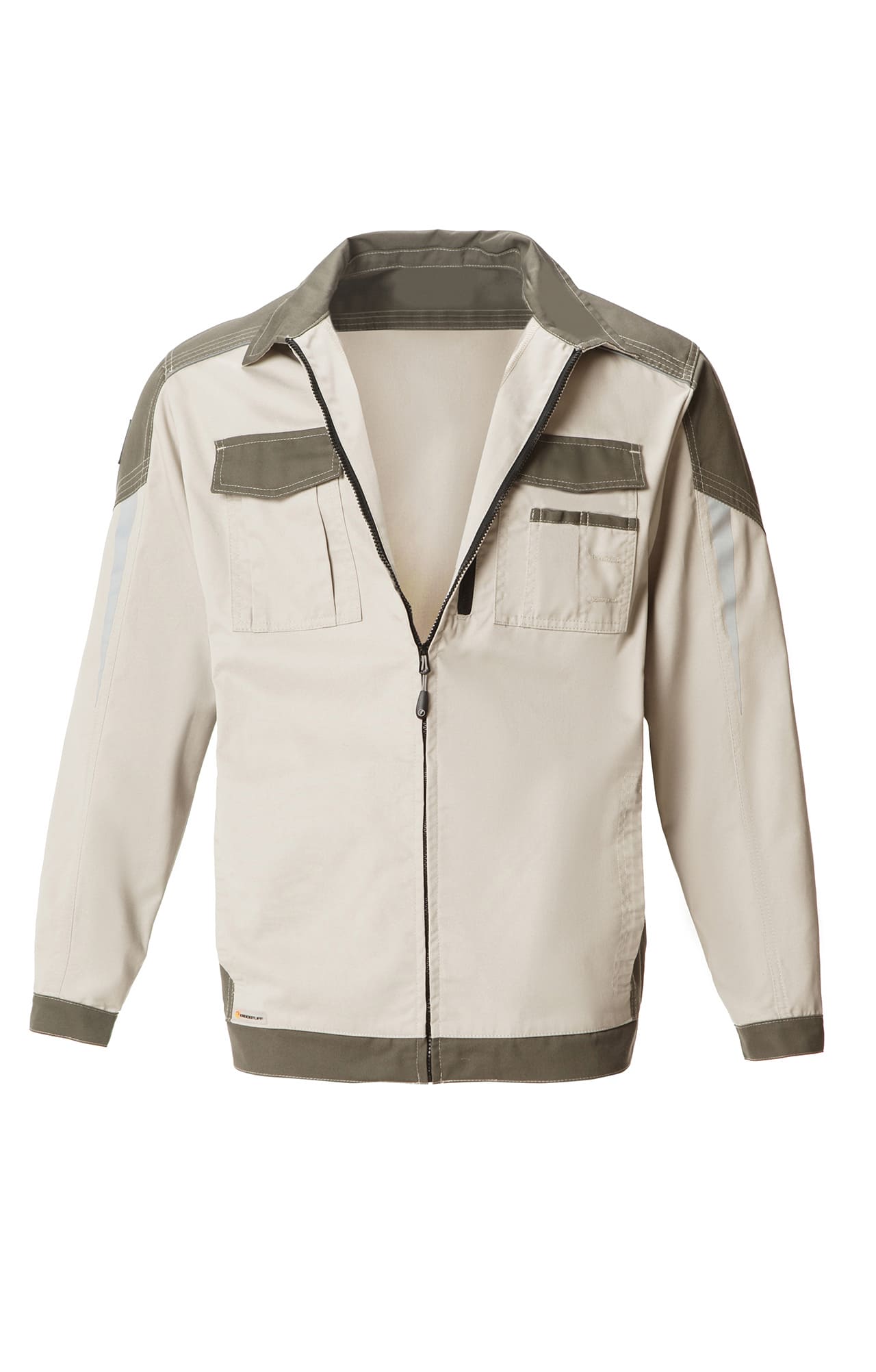 4956815 Костюм  NEW 2 серый песок с серым хаки STATUS  Летняя спецодежда  размер 52-54/182-188  - Вид №3