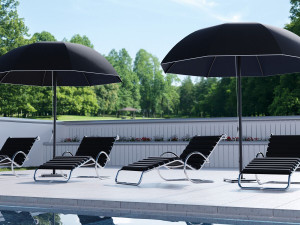 Зонтик с центральным полюсом