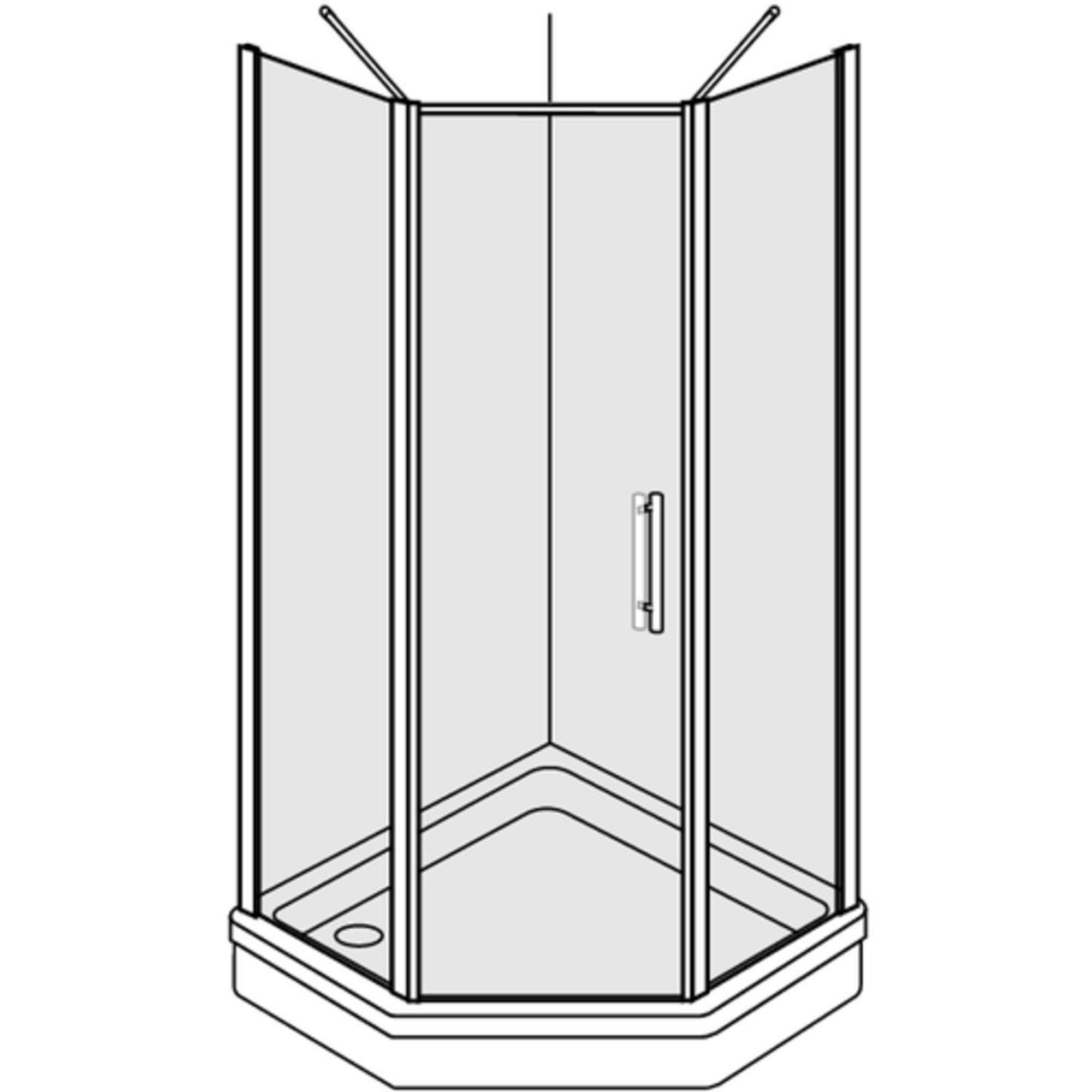 228.500000 Magic Top Collection душевая кабина Duscholux 45674 - Вид №1