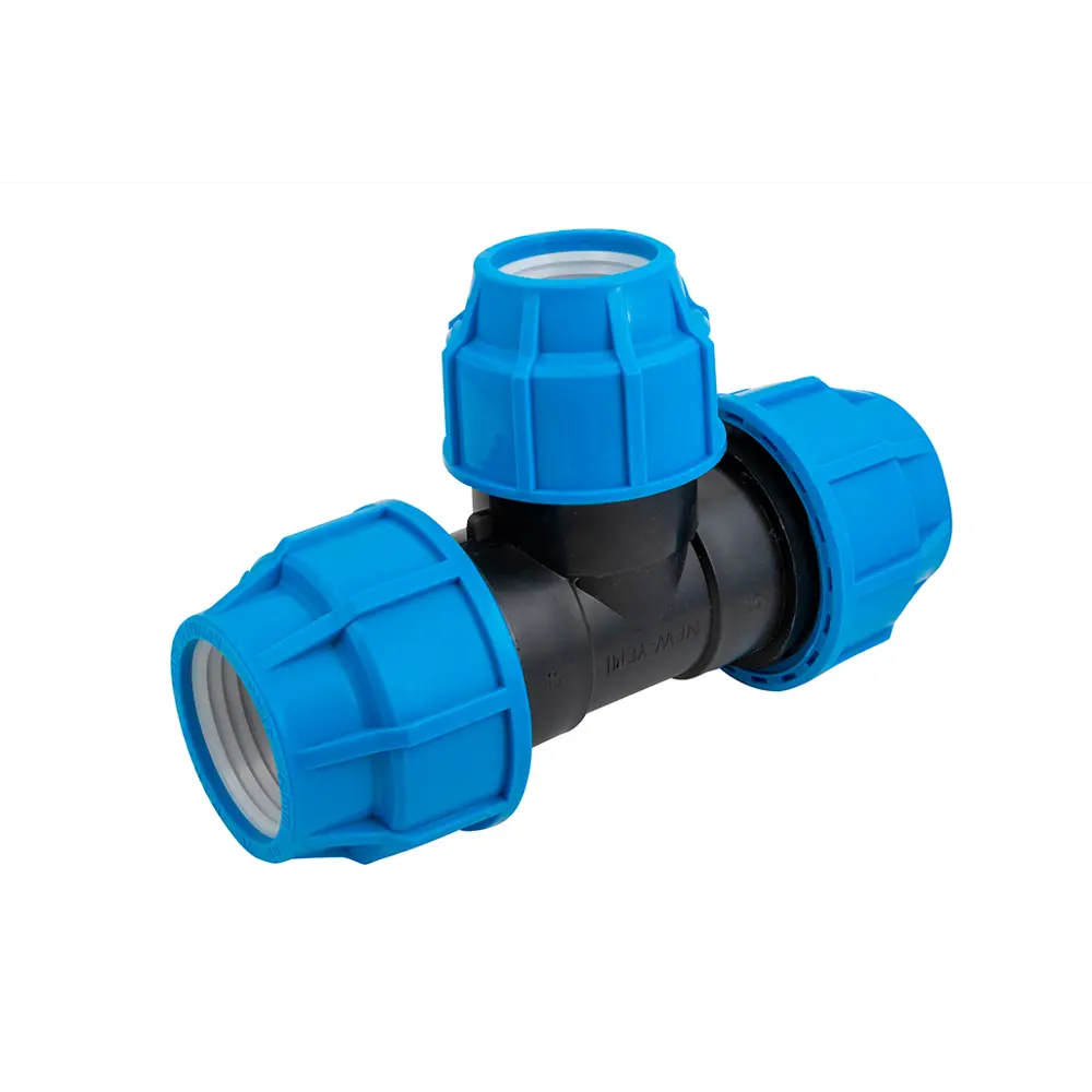 Тройник переходной ПНД Политэк 63x50x63 мм STLM-2043097