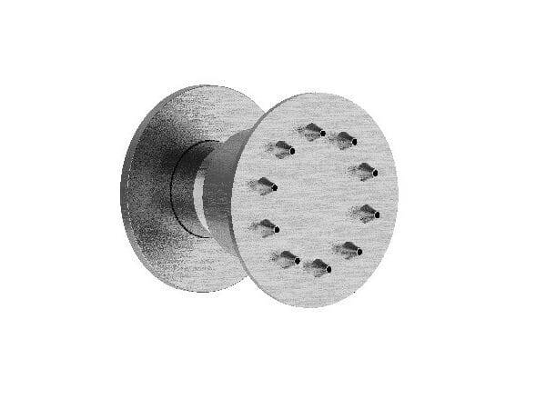 Регулируемая боковая насадка для душа из нержавеющей стали с системой защиты от накипи Rubinetterie Frattini ARCH-00025953 - Вид №1