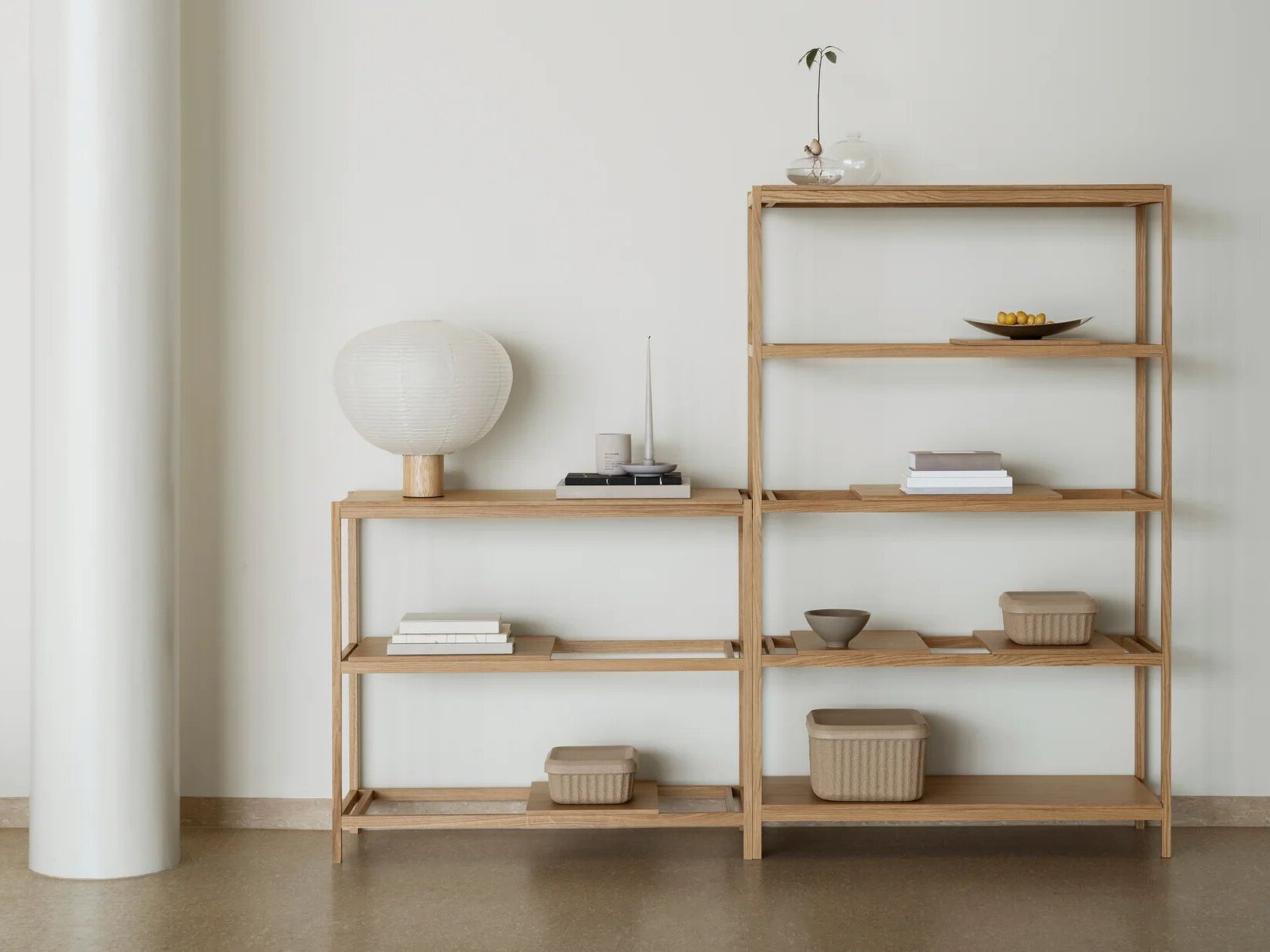 Круглая ваза из дутого стекла blomus AVO S ARCH-00048431 - Вид №1