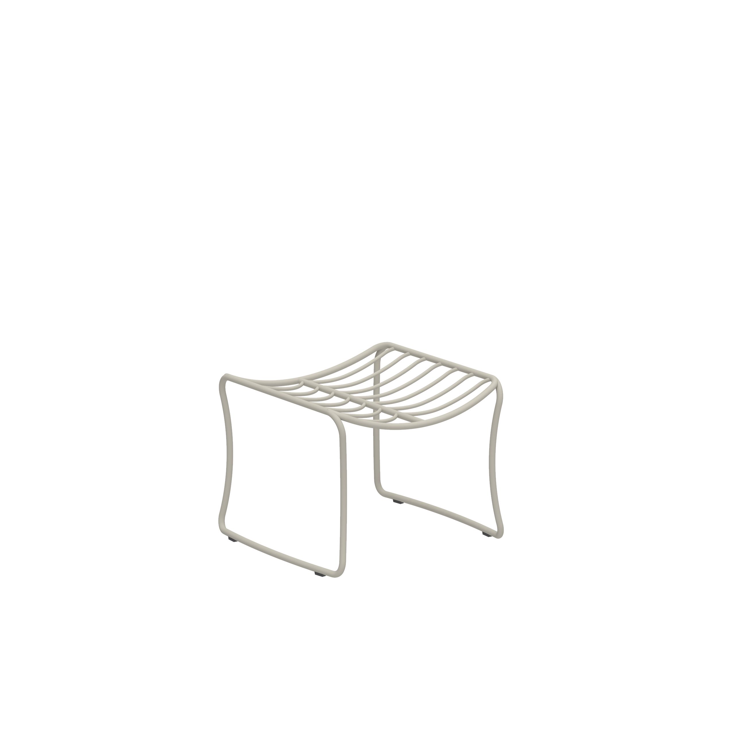 Квадратная подставка для ног из нержавеющей стали Royal Botania Folia ARCH-00100119 - Вид №6