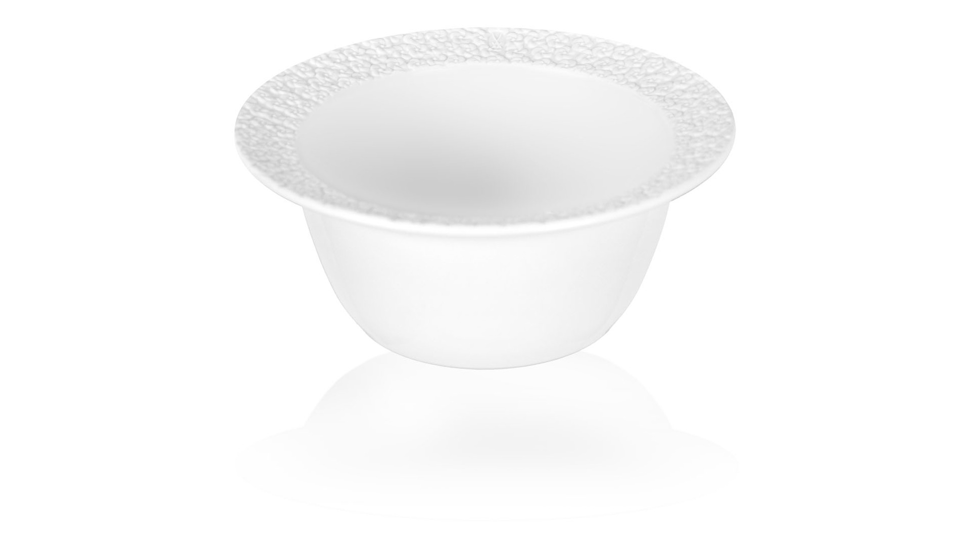 10664323 Meissen Набор из 6 салатников Meissen "Королевский цветок. Белый бисквит", 15,5см Фарфор  - Вид №1