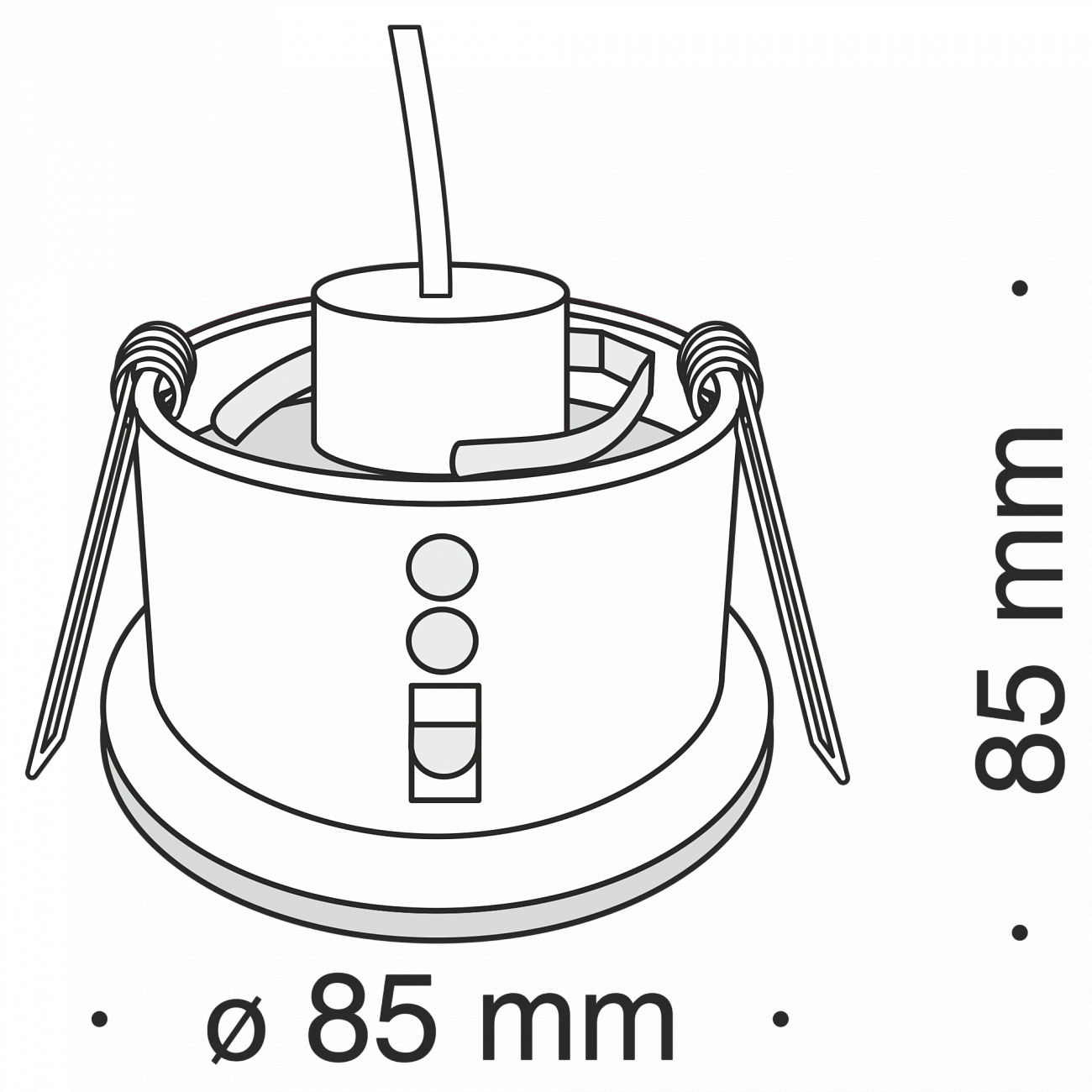Встраиваемый спот черный Technical Zoom DL032 TECHNICAL DOWNLIGHT 00-3957200 Черный  - Вид №4