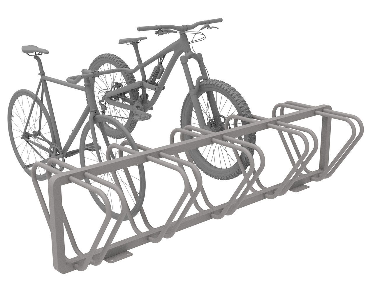 Стойка для велосипедов из оцинкованной стали Lazzari DUO ARCH-00117736 - Вид №7
