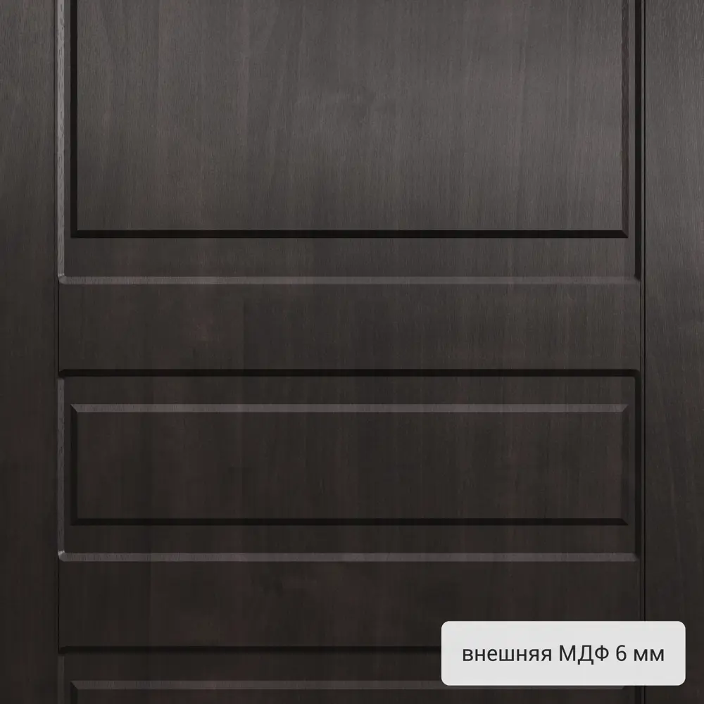 Дверь входная металлическая Грата 860 мм правая цвет скай мореный РР TOREX STLM-2109607 - Вид №4