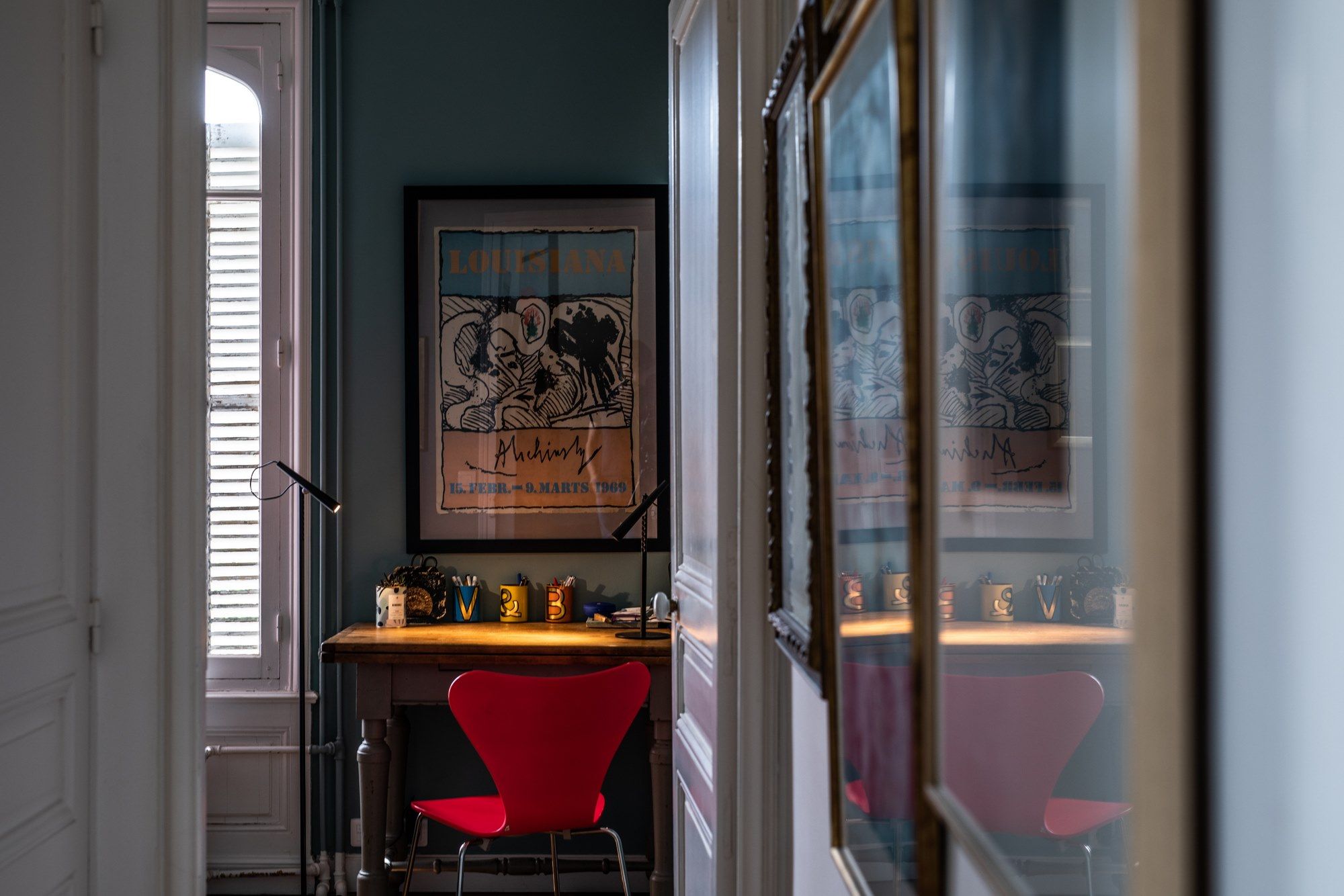 Стальная регулируемая светодиодная настольная лампа Foscarini ARCH-00021492 - Вид №5