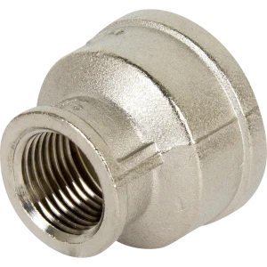 Муфта переходная Valtec внутренняя резьба 1"x1/2" никелированная латунь