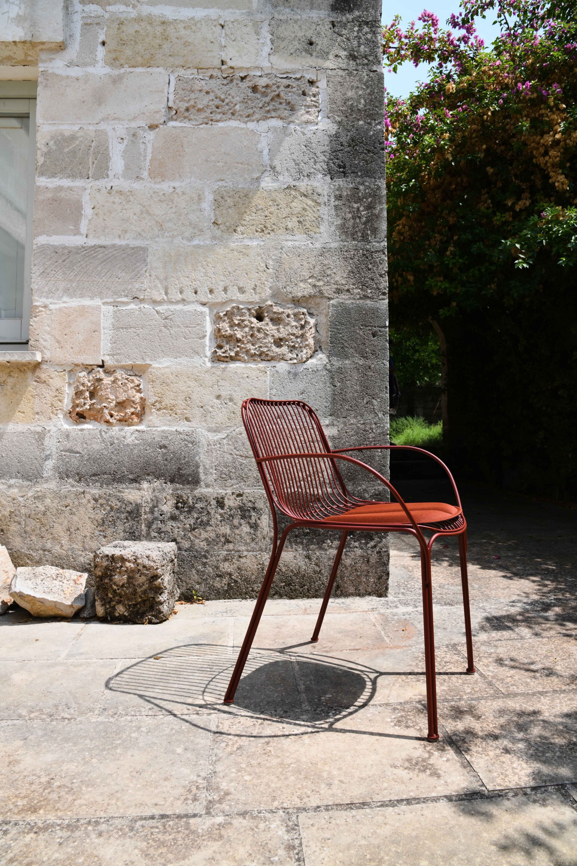 Стул для сада из оцинкованной стали с подлокотниками Kartell Hiray ARCH-00064814 - Вид №30