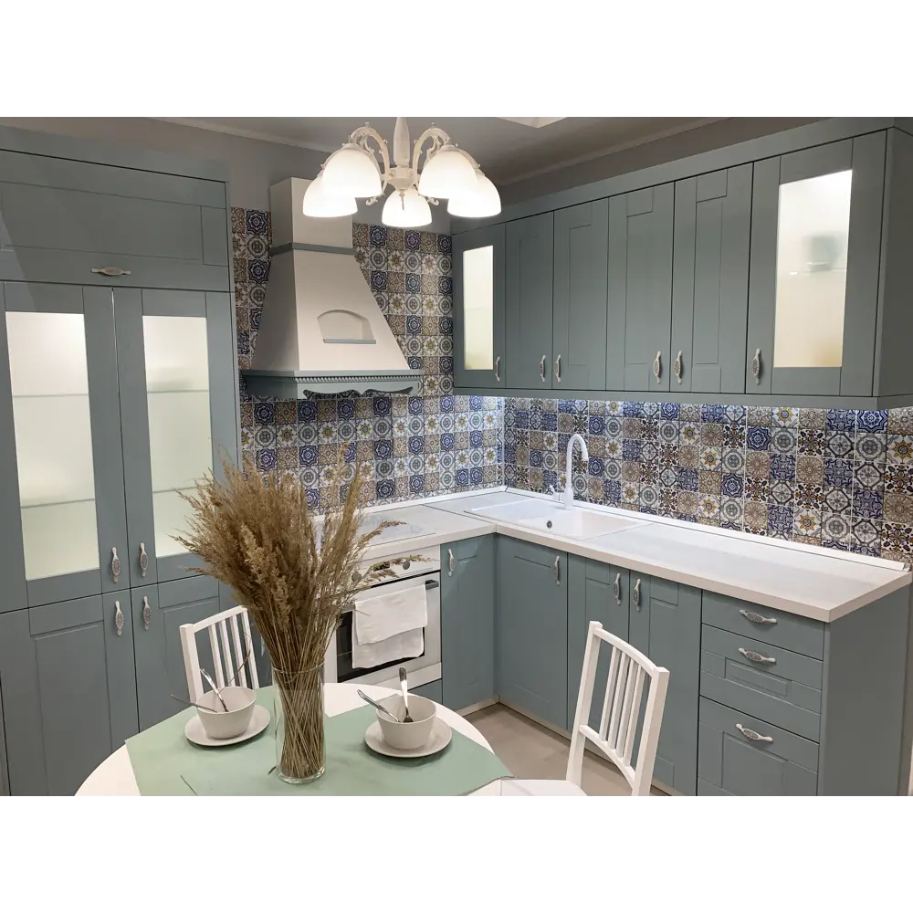 Фасад кухонный Томари Delinia ID голубой МДФ 14.7×76.5 см 82011006 STLM-0017384 - Вид №7