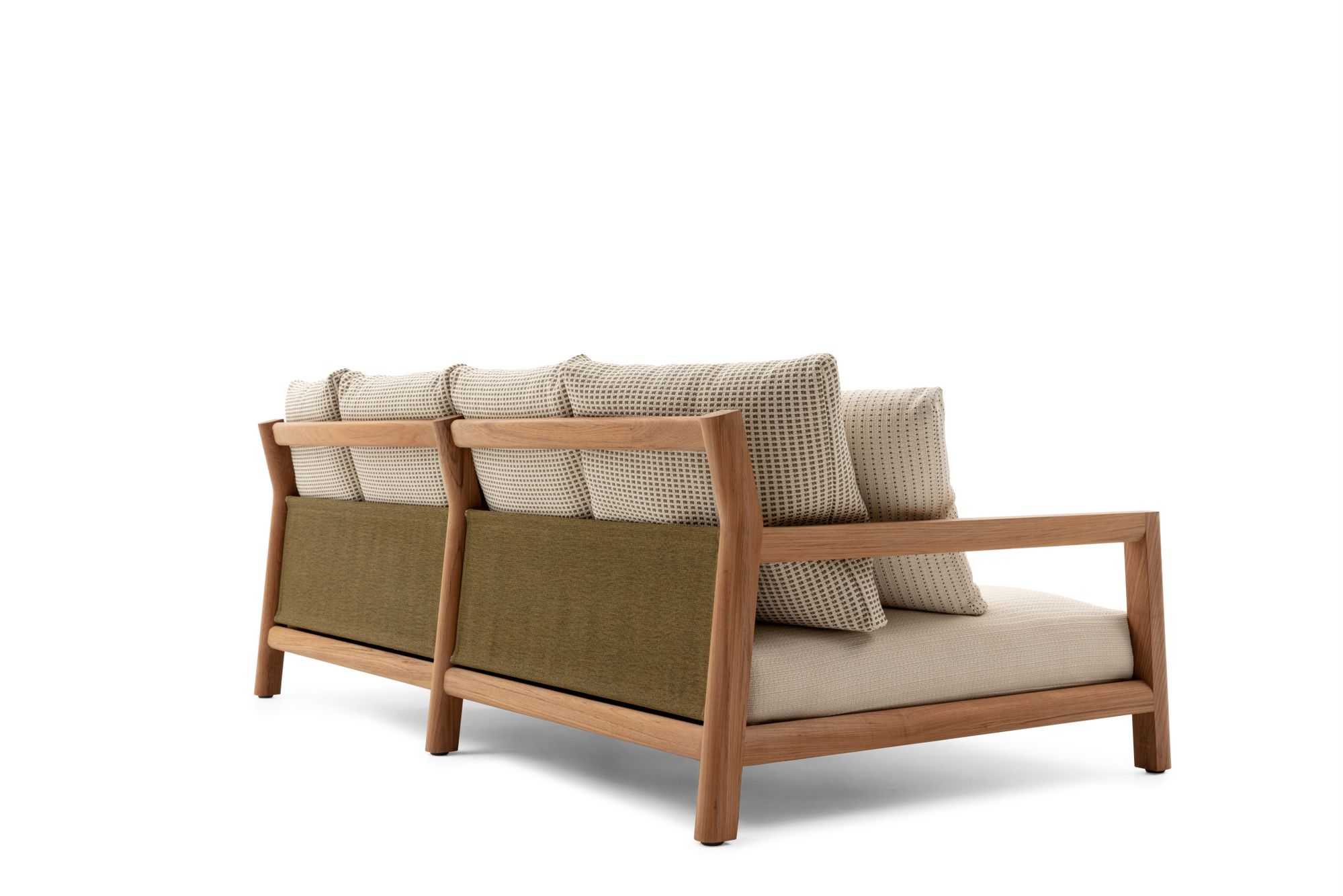 Садовый диван из тикового дерева B&B Italia Outdoor Пабло ARCH-00038623 - Вид №1