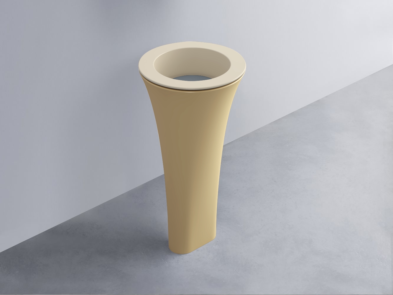 AMLA45-LN+AMPILT-BR+AMCOLT-CN Раковина Amedeo Tondo отдельностоящая cielo Enjoy + Amedeo Ceramica Cielo
