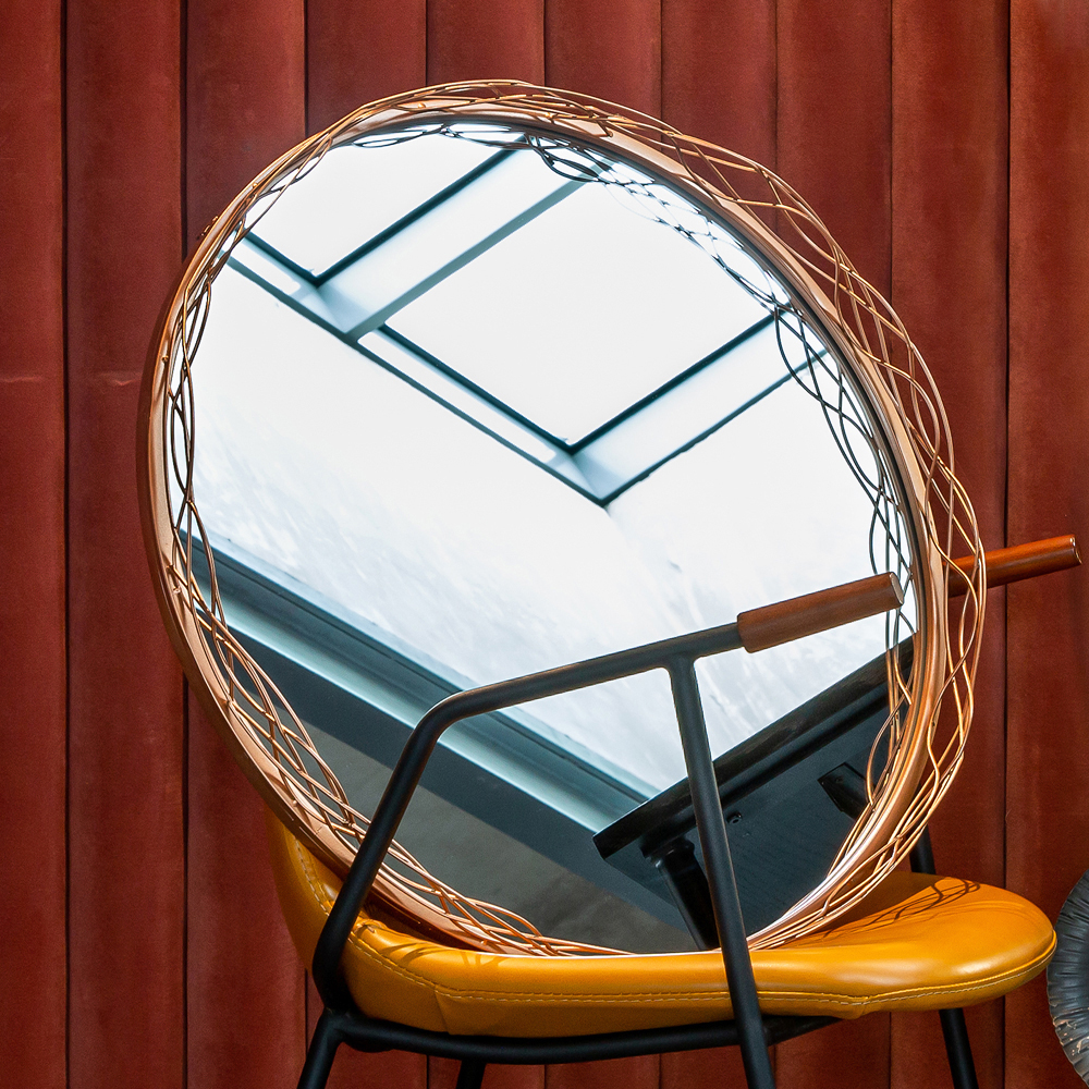 19091215 Настенное зеркало «Лорентин Голд» Object Desire  - Вид №1