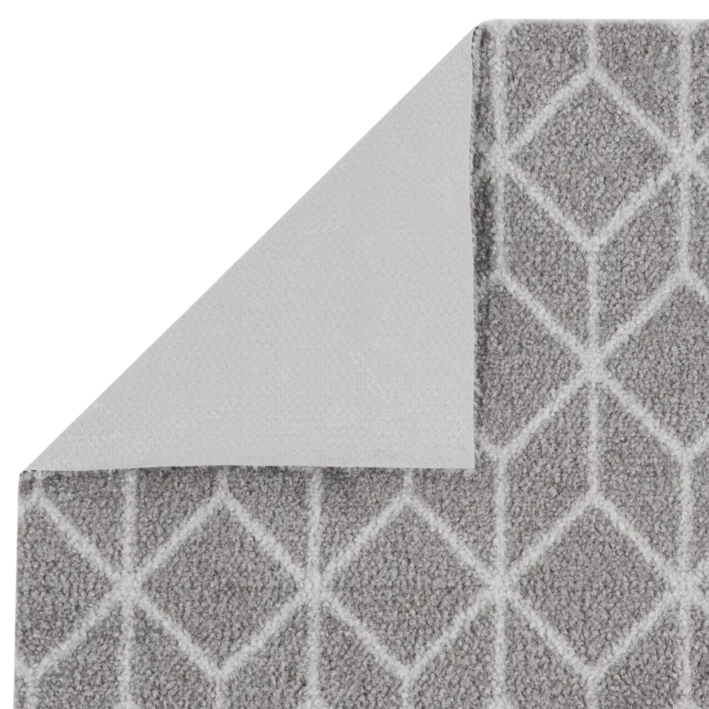 Коврик Венеция 130551 50х80 см нейлон цвет тёмно-серый CTIM STLM-2097379 - Вид №3