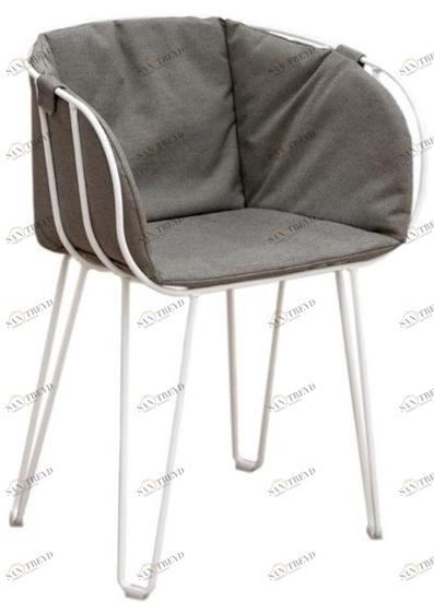 iSimar Стул для сада, штабелируемый в обивке Olivo 9163