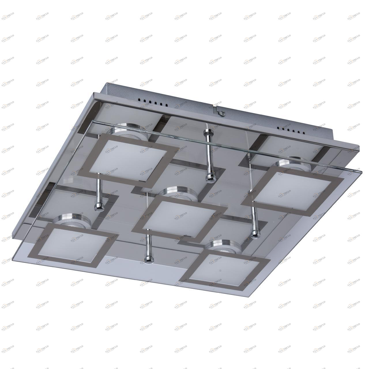 Потолочный светильник De Markt Граффити 15 678010405 DE MARKT ГРАФФИТИ 203648 Белый;серебро 