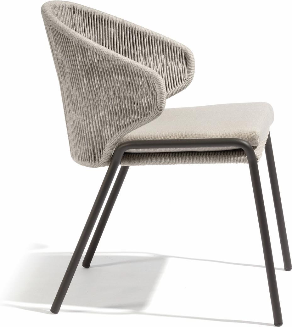 MNST309 Стул лава серебро Manutti Radius - Вид №1