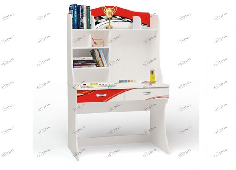 Стол с надстройкой ABC-KING La-Man красная 4631148150706