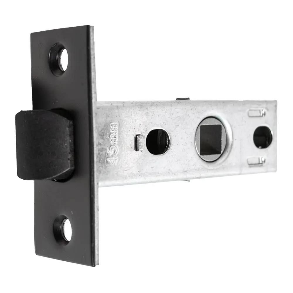 Защелка межкомнатная Palladium 400 70x20 мм сталь цвет черный STLM-2092051