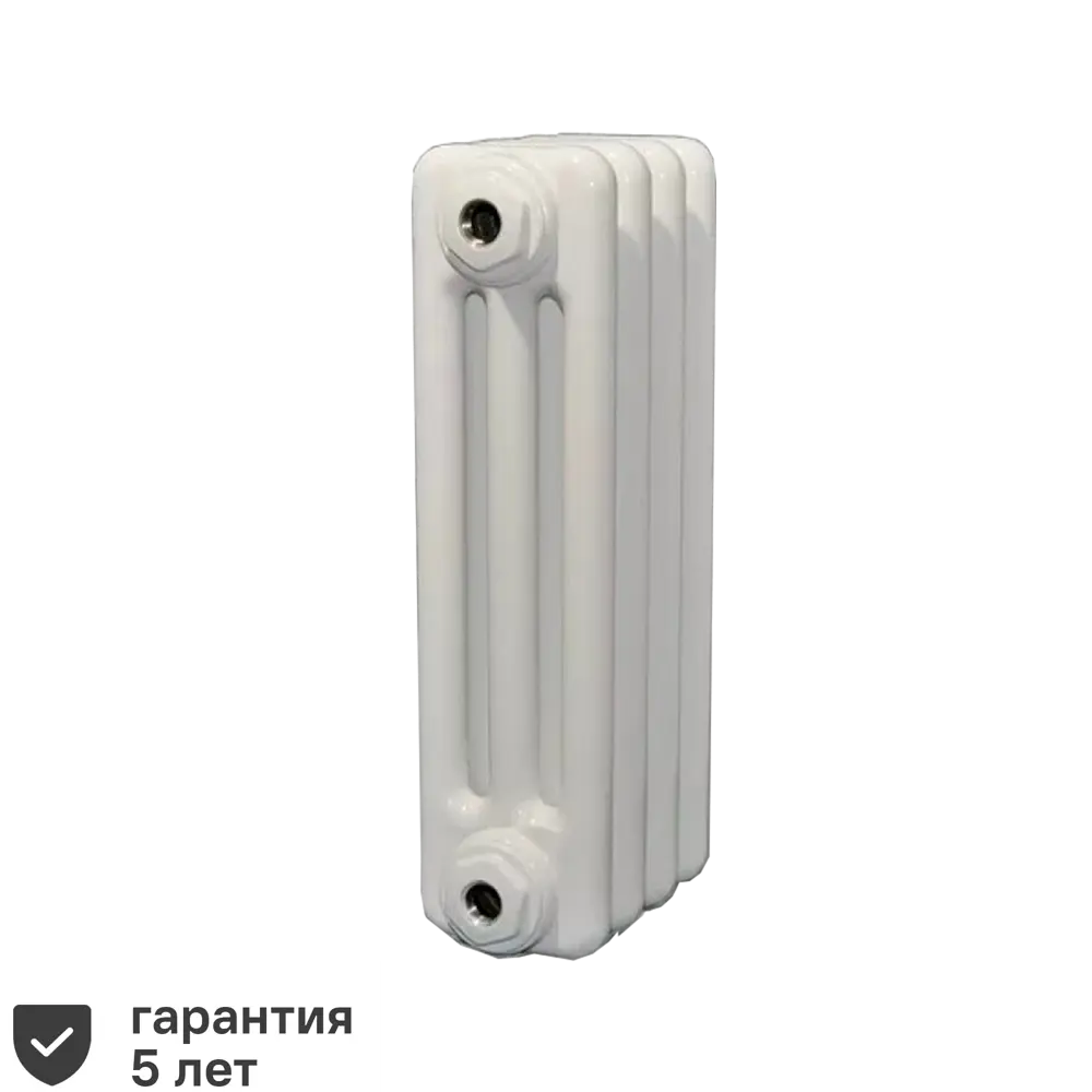 Радиатор трубчатый Irsap Tesi RR305650401A430N01 500/100 4 секции боковое подключение сталь белый 82704687 STLM-2141533