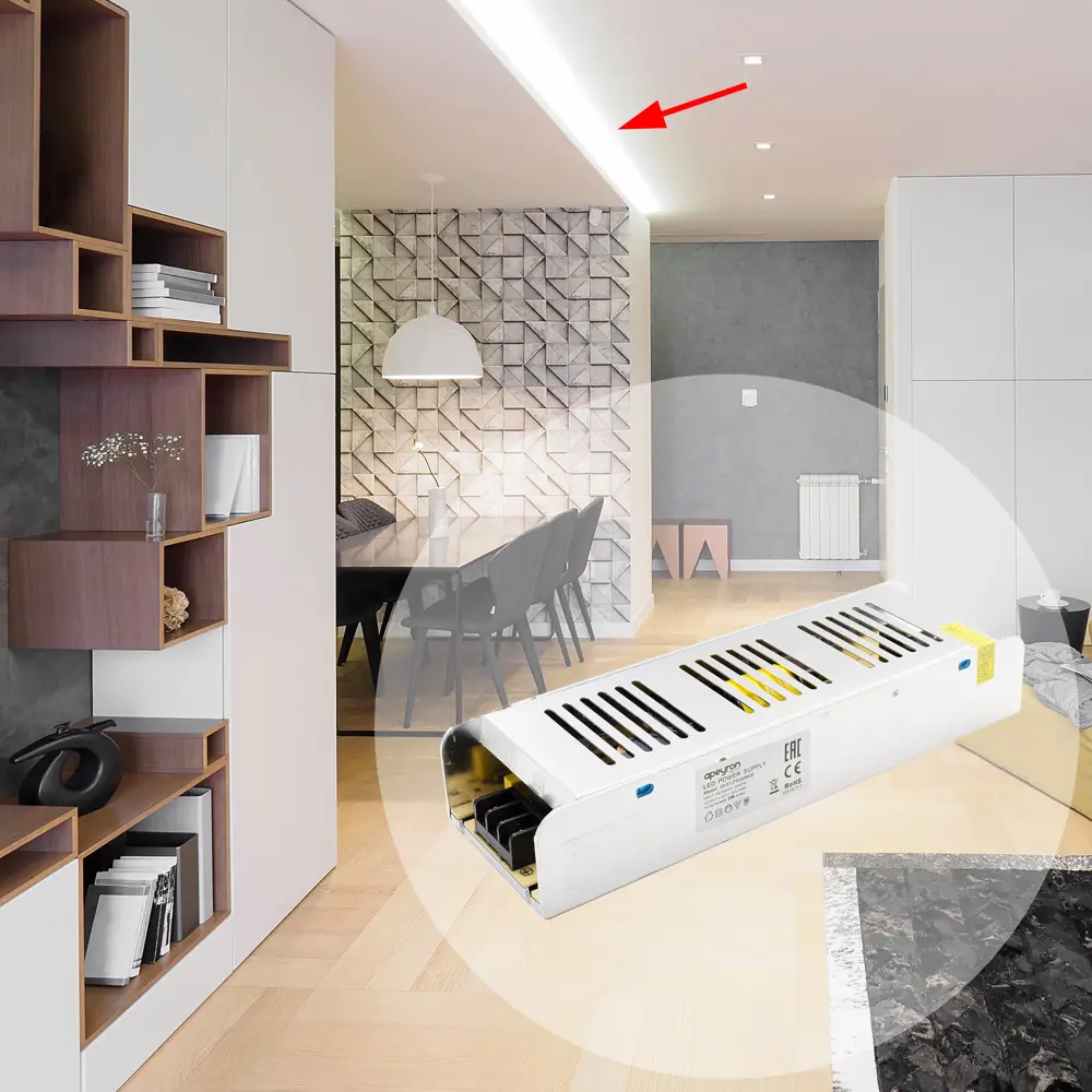 APEYRON Блок питания 250Вт 12В для светодиодного освещения 13576930 STLM-0003444 - Вид №8