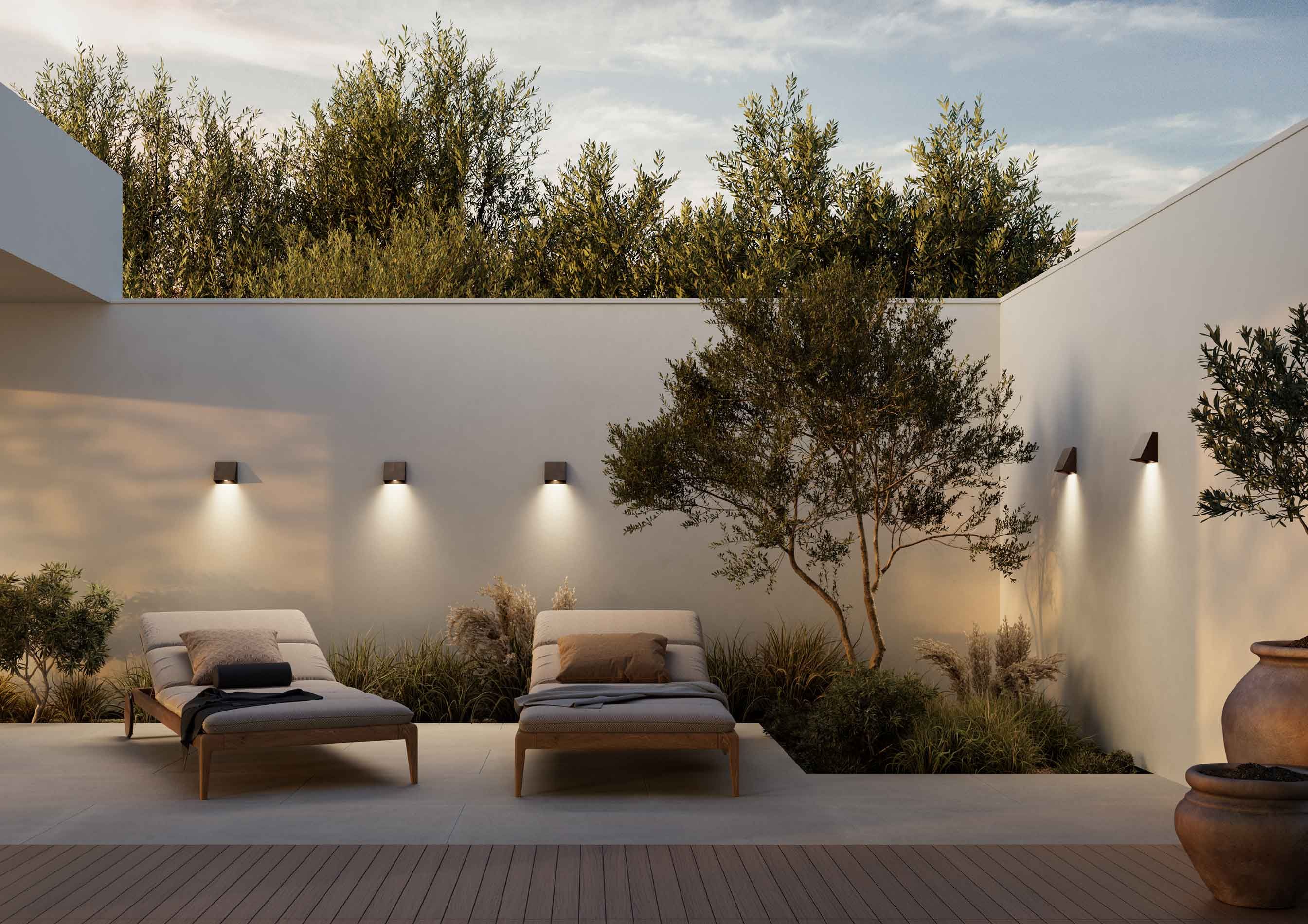 Латунная светодиодная наружная настенная лампа Il Fanale Mask ARCH-00124619 - Вид №1